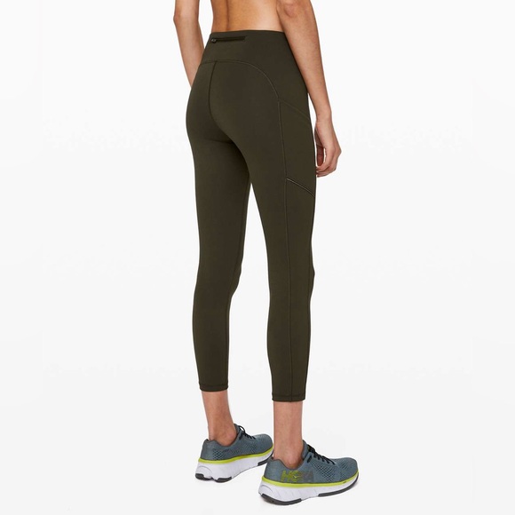 lululemon athletica Pants - Lululemon Speed Up Tight 25" Dark Olive 8